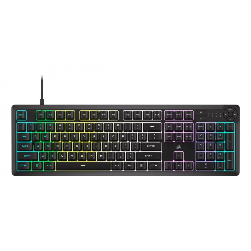 Corsair K55 CORE RGB tastatūra Speļu