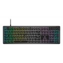 Corsair K55 CORE RGB tastatūra Speļu USB QWERTY Amerikāņu angļu valoda Melns Corsair K55 CORE RGB tastatūra Speļu USB QWERTY Amerikāņu angļu valoda Melns