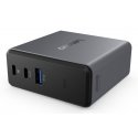 Lenovo X9 Charging GaN Dock Langallinen USB 3.2 Gen 2 (3.1 Gen 2) Type-C Harmaa Lenovo X9 Charging GaN Dock Langallinen USB 3.2 Gen 2 (3.1 Gen 2) Type-C Harmaa