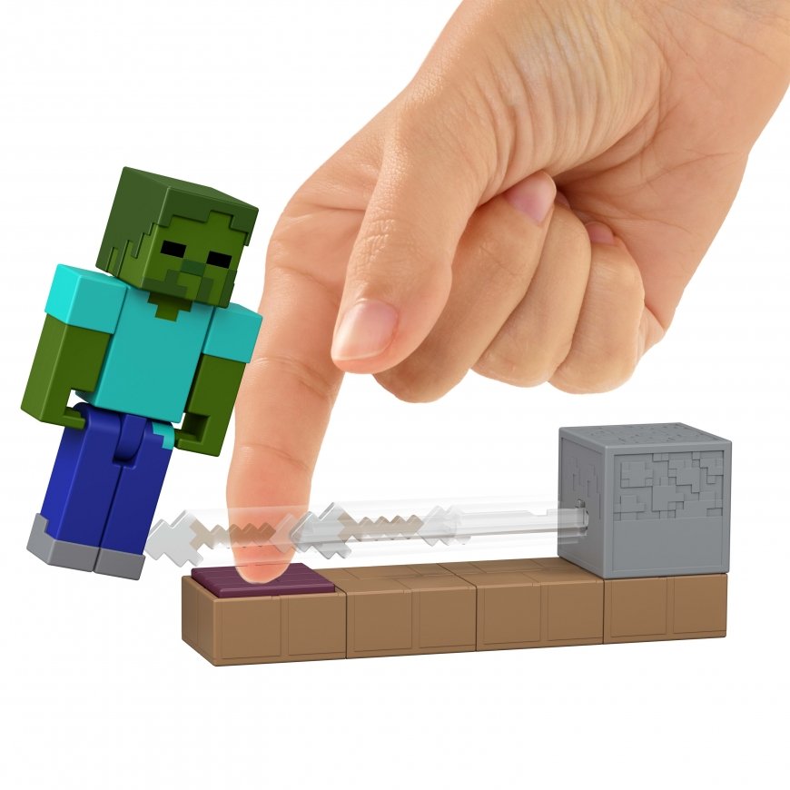 Minecraft Redstone Charged Figure and Mechanism Assortment – 4