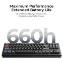 Keychron V3 Ultra 8K klaviatuur Universaalne Bluetooth QWERTY Must Keychron V3 Ultra 8K klaviatuur Universaalne Bluetooth QWERTY Must