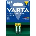 Varta 58398 Laaditav patarei AAA Nikkel-metallhüdriid (NiMH) Varta 58398 Laaditav patarei AAA Nikkel-metallhüdriid (NiMH)