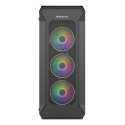 GENESIS Irid 505 ARGB Midi Tower Black, Transparent