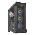 GENESIS Irid 505 ARGB Midi Tower Black, Transparent