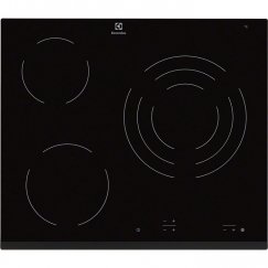 Electrolux EHF6232FOK варочная поверхность Черный Встроенный 59 cm Плита с зонами индукции 3 зона(ы)
