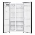 Heinner HSBS-HM513NFIMDXE++ side-by-side refrigerator Freestanding 513 L Black Heinner HSBS-HM513NFIMDXE++ side-by-side refrigerator Freestanding 513 L Black