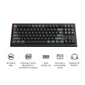 Keychron V3 Ultra 8K näppäimistö Universaali Bluetooth QWERTY musta Keychron V3 Ultra 8K näppäimistö Universaali Bluetooth QWERTY musta