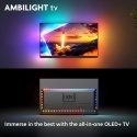 Philips 77OLED910/12 televizors 195,6 cm (77") 4K Ultra HD Viedtelevizors Wi-Fi Metālisks