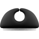 Goobay Cable Management 1 Slot, Black Goobay Cable Management 1 Slot, Black