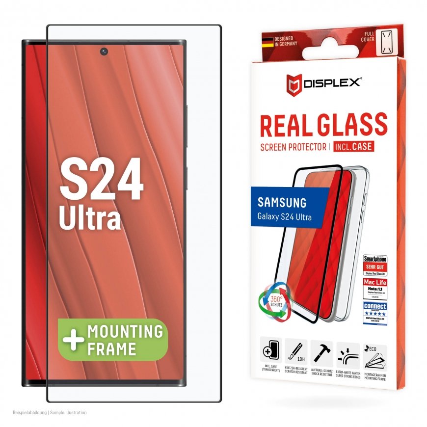Displex 01910 защитная пленка / стекло для мобильного телефона Back/screen protector Samsung 1 шт