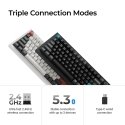 Keychron Q1 Ultra 8K клавиатура Игровой USB + RF Wireless + Bluetooth Черный Keychron Q1 Ultra 8K клавиатура Игровой USB + RF Wireless + Bluetooth Черный