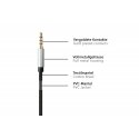 Python GC-M0227 аудио кабель 1 m 3,5 мм Черный Python GC-M0227 аудио кабель 1 m 3,5 мм Черный