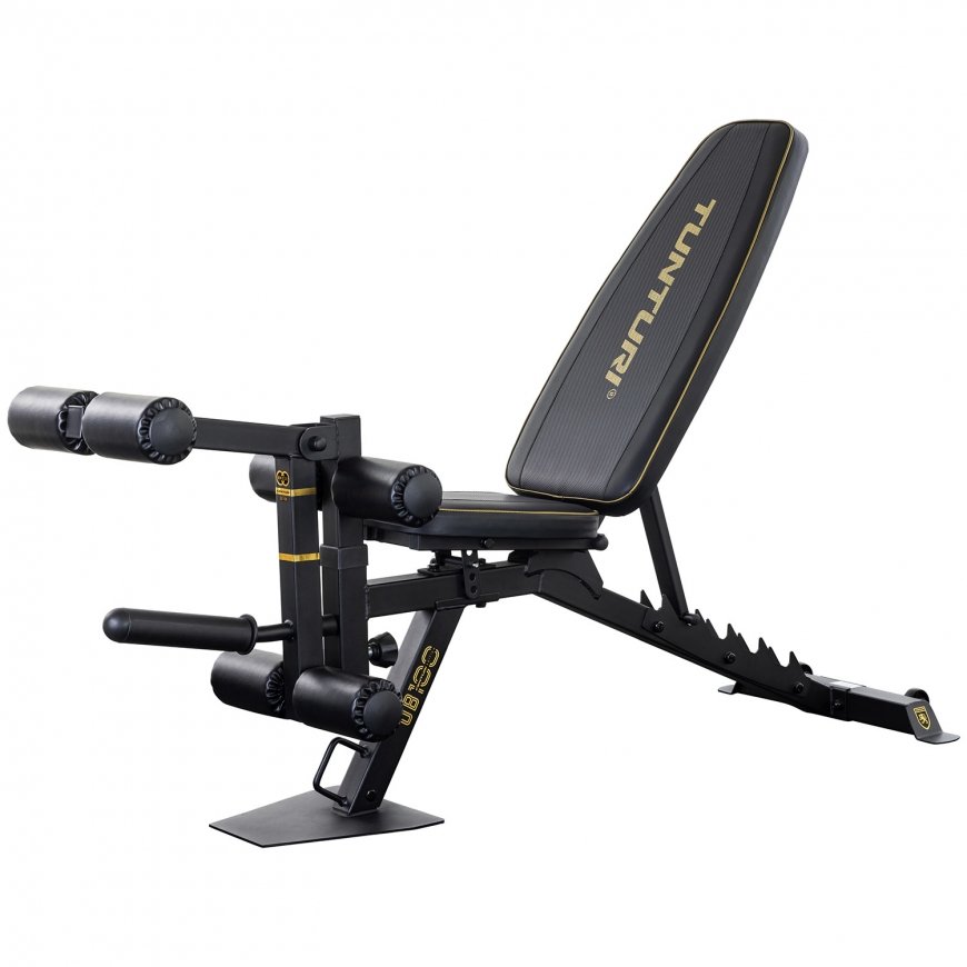 Tunturi UB100 Adjustable weight training bench Adjustable backrest Adjustable seat Home Black