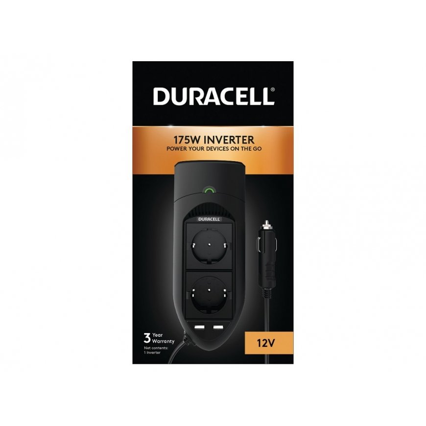 Duracell DRINV15-EU strāvas adapteris & pārveidotājs