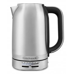 KitchenAid 5KEK1701ESX vedenkeitin 1,7 L 2400 W musta, Ruostumaton teräs