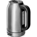 KitchenAid 5KEK1701ESX elektrikann 1,7 l 2400 W Must, Roostevaba teras KitchenAid 5KEK1701ESX elektrikann 1,7 l 2400 W Must, Roostevaba teras