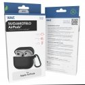 Wave caurspīdīga aizsargapvalks, Apple AirPods Pro 3 (2025), melns Wave caurspīdīga aizsargapvalks, Apple AirPods Pro 3 (2025), melns