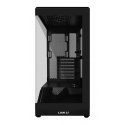 Lian Li Vector V100 Midi Tower Melns, Caurspīdīgs