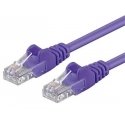 PremiumCord patch-kaapeli UTP RJ45-RJ45 CAT6 5m violetti PremiumCord patch-kaapeli UTP RJ45-RJ45 CAT6 5m violetti
