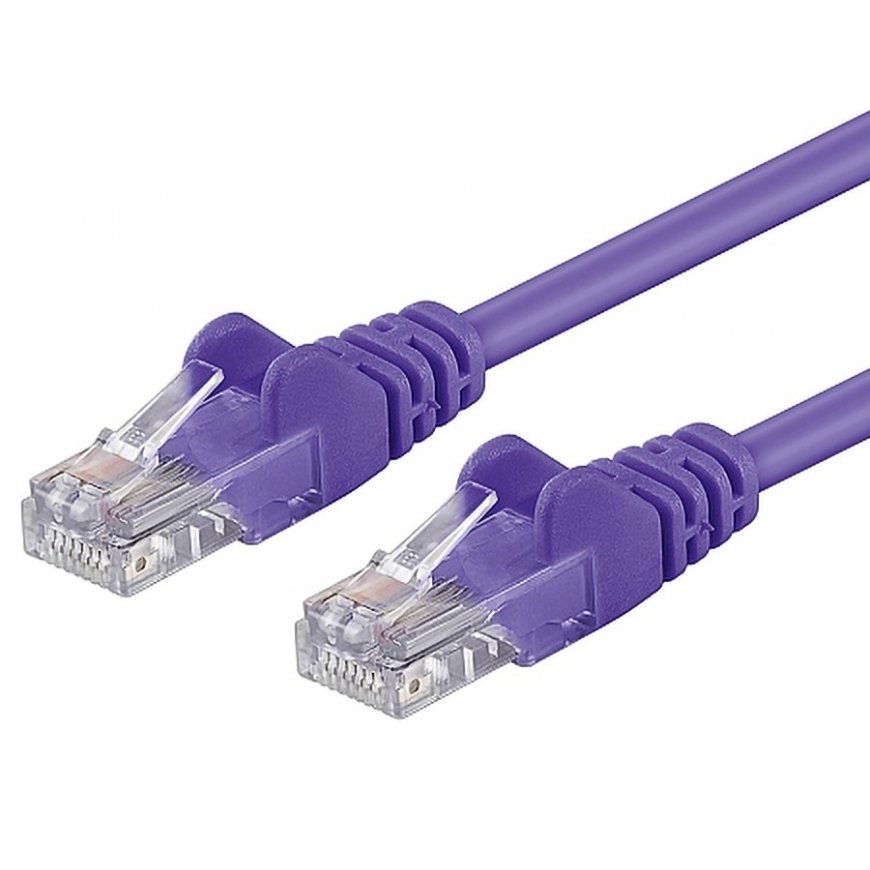 PremiumCord UTP RJ45-RJ45 CAT6 Patch Cable 5m Purple – 2