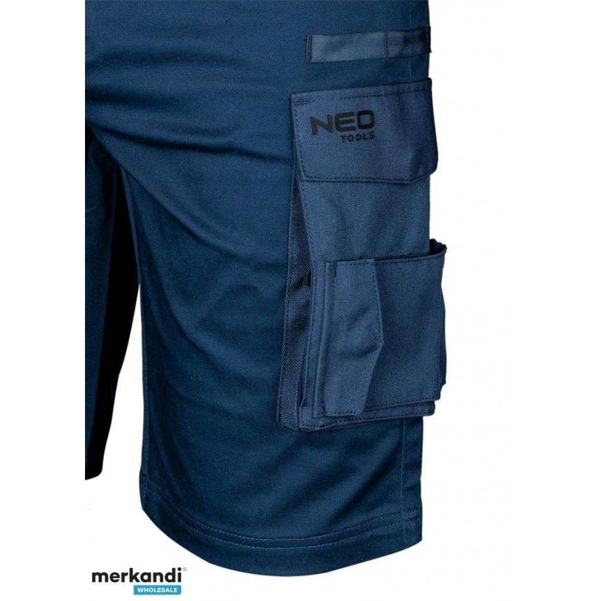 Neo Tools Mix&Match Shorts, elastic waistband, dark blue, size XL
