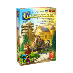 Hans Im Gluck Carcassonne laajennus 2: Kauppiaat & Rakentajat (2025) | LT, LV, EE