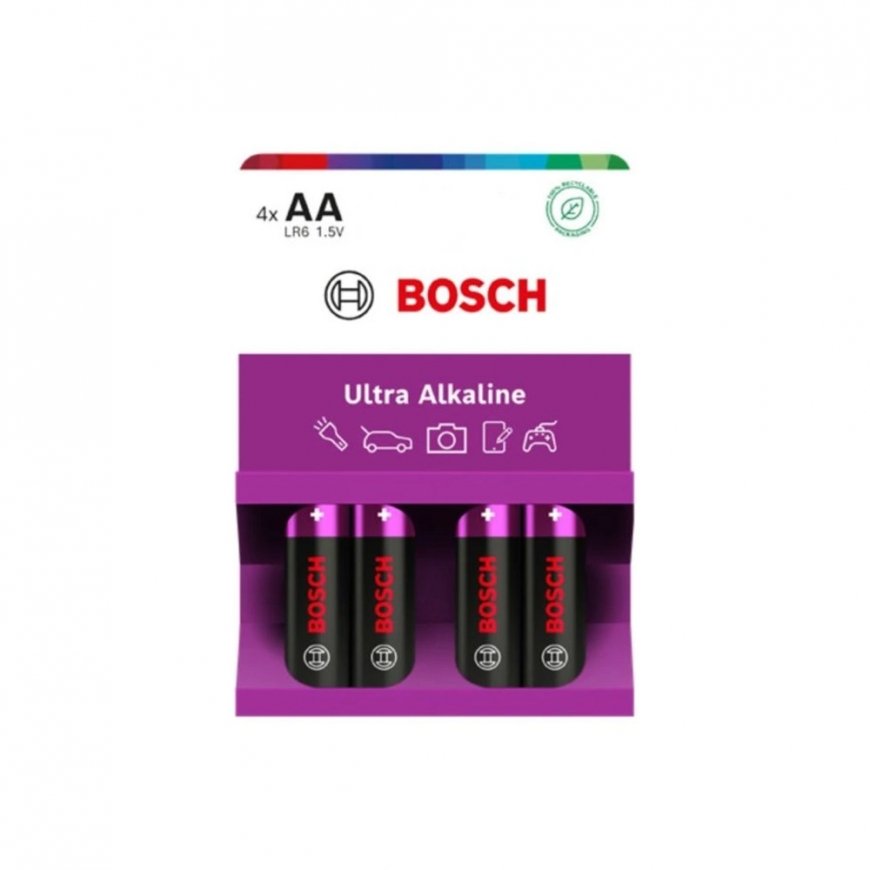 Bosch Philips BATERIJA BOSCH 4SZT AA