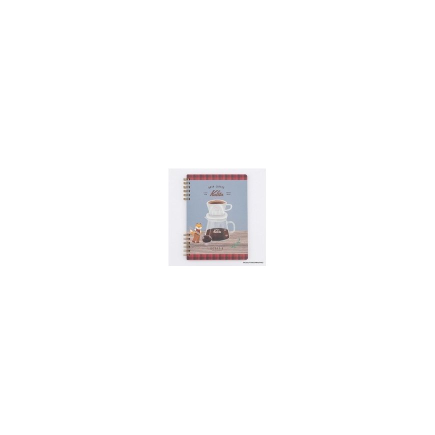 Notebook "drip coffee Kalita" B6, 5 mm grid, NW-B610-1
