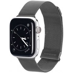 Dux Ducis MIXTURE PRO stretchable braided bracelet for Apple Watch 38 / 40 / 41 mm guava