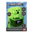 Paladone Creeper Icon Digitaalinen herätyskello Vihreä
