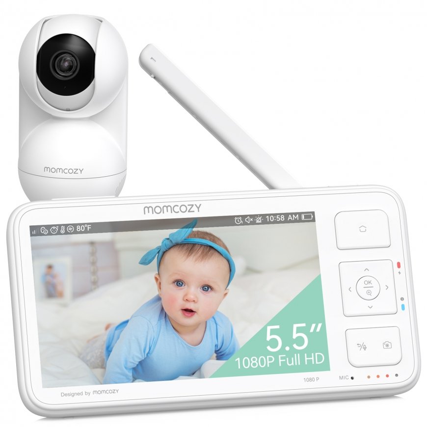 Momcozy BM014-WH12BA-A beebimonitor Valge