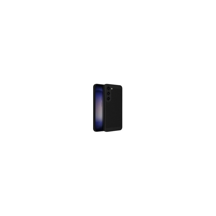 Samsung S26 „Color Edge Mag“ case, compatible with „MagSafe“, black and gold colors