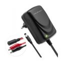 Qoltec automatic battery charger for AGM GEL STD | Rectifier 12V | 2A | 24W | LED | Cable 1.8m Qoltec automatic battery charger for AGM GEL STD | Rectifier 12V | 2A | 24W | LED | Cable 1.8m
