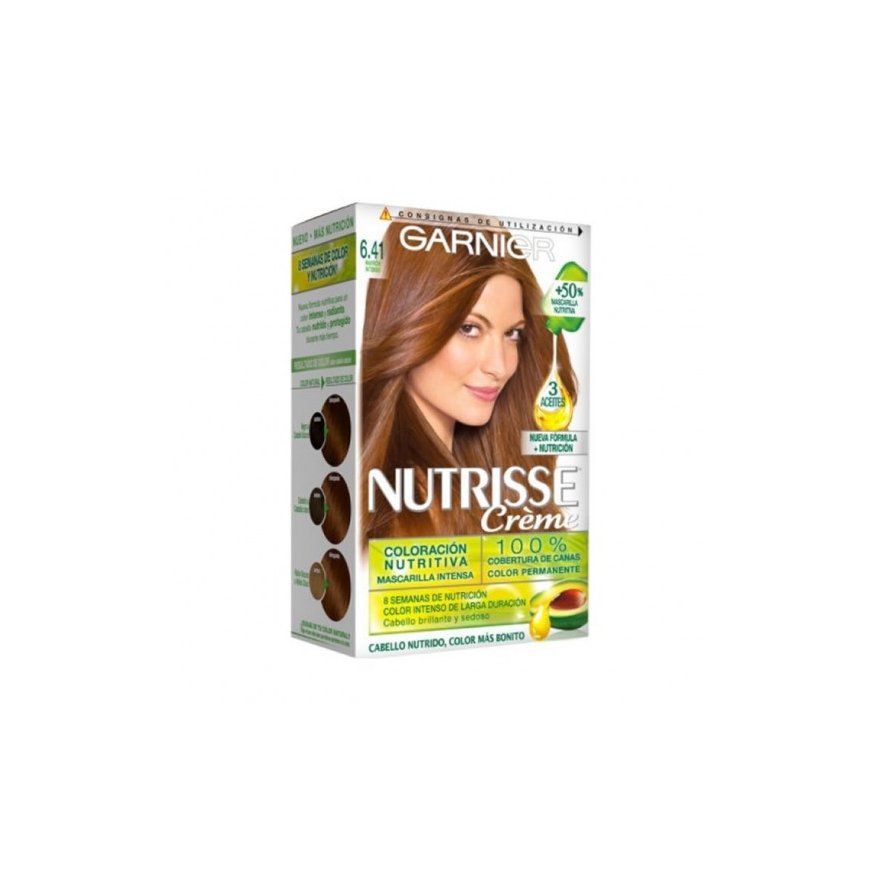 Garnier Nutrisse Crème sävyttävä väri 6.41 Intensiivinen ruskea