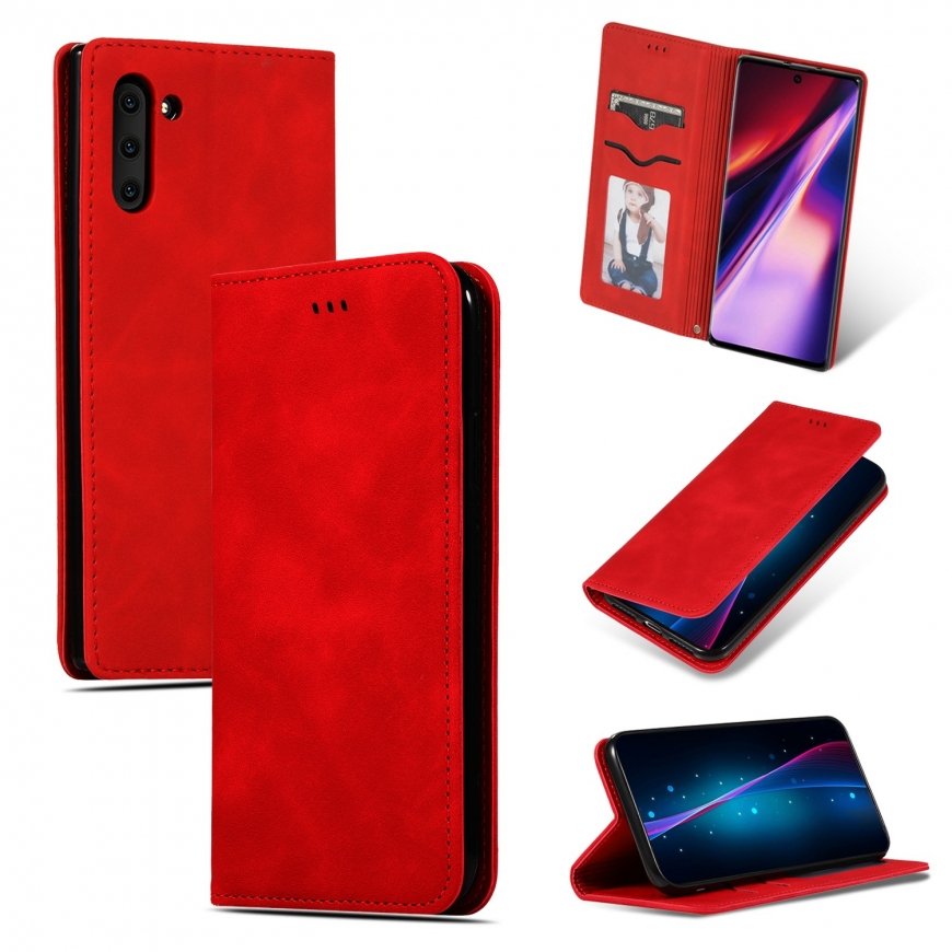Reach Dėklas Business Style Samsung A325 A32 4G sarkans