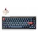 Keychron V2M-D3 tastatūra Universāls USB + RF Wireless + Bluetooth QWERTY Angļu Melns, Ogleklis