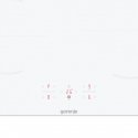Gorenje GI6401WSC hob White Built-in 59.5 cm Ceramic hob 4 zone(s)
