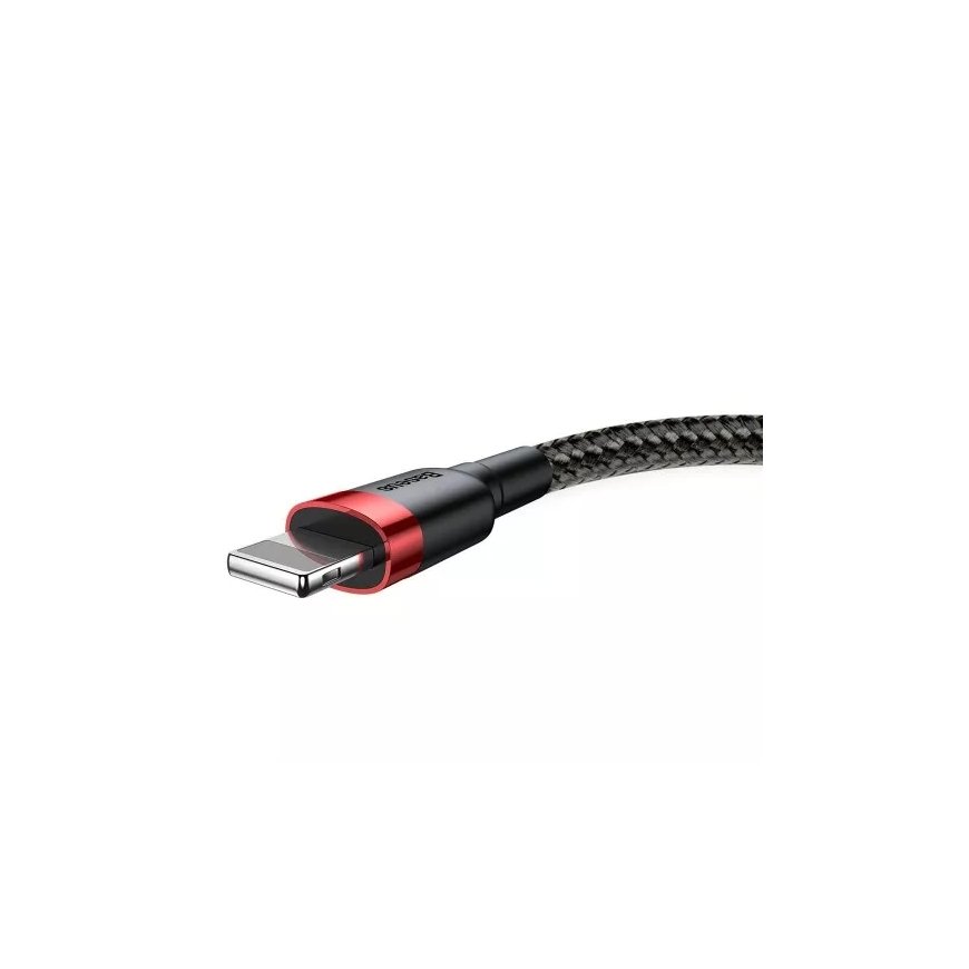 Baseus CALKLF-R91 lightning cable 3 m Red, Black