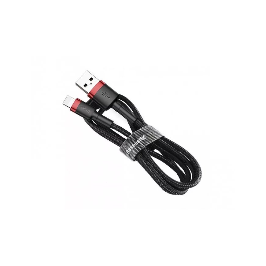 Baseus CALKLF-R91 lightning cable 3 m Red, Black – 2