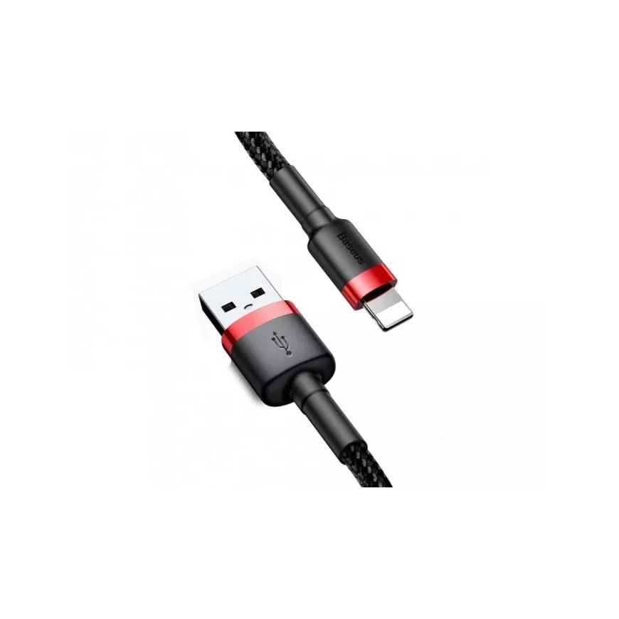 Baseus CALKLF-R91 lightning cable 3 m Red, Black – 3