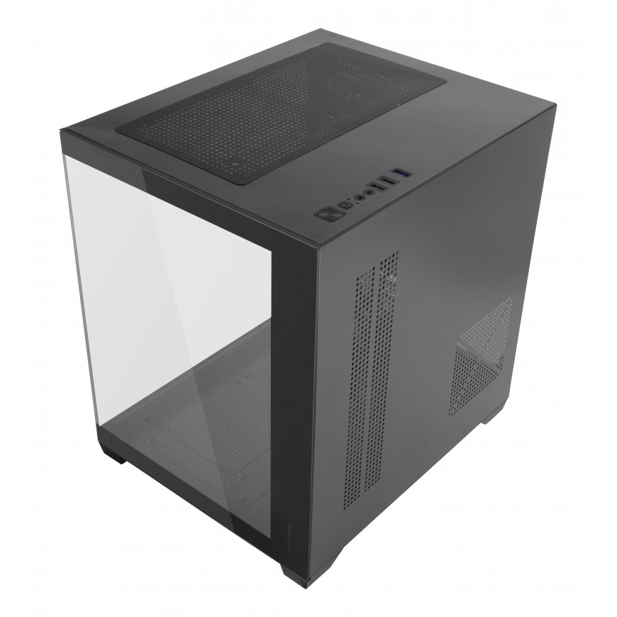 Mars Gaming MC-VIEW2 Mini Tower musta