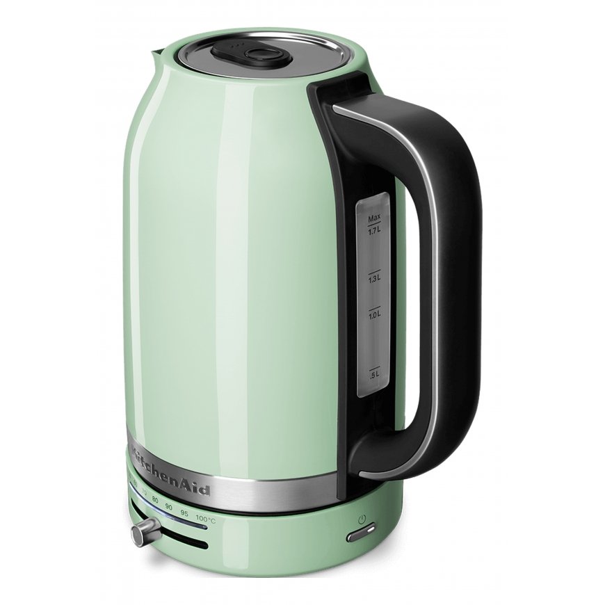 KitchenAid 5KEK1701EPT elektriskās tējkanna 1,7 L 2400 W Melns, Zaļš, Nerūsējošs tērauds – 3