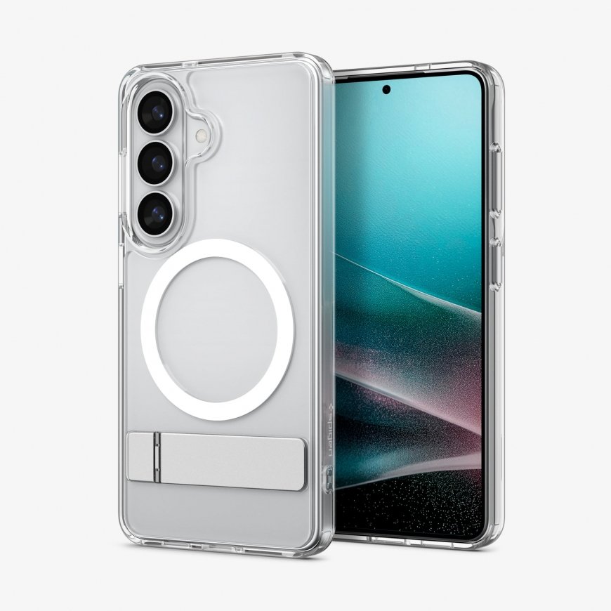Spigen Ultra Hybrid S (Mag Fit) Galaxy S26 Case Clear White – 2