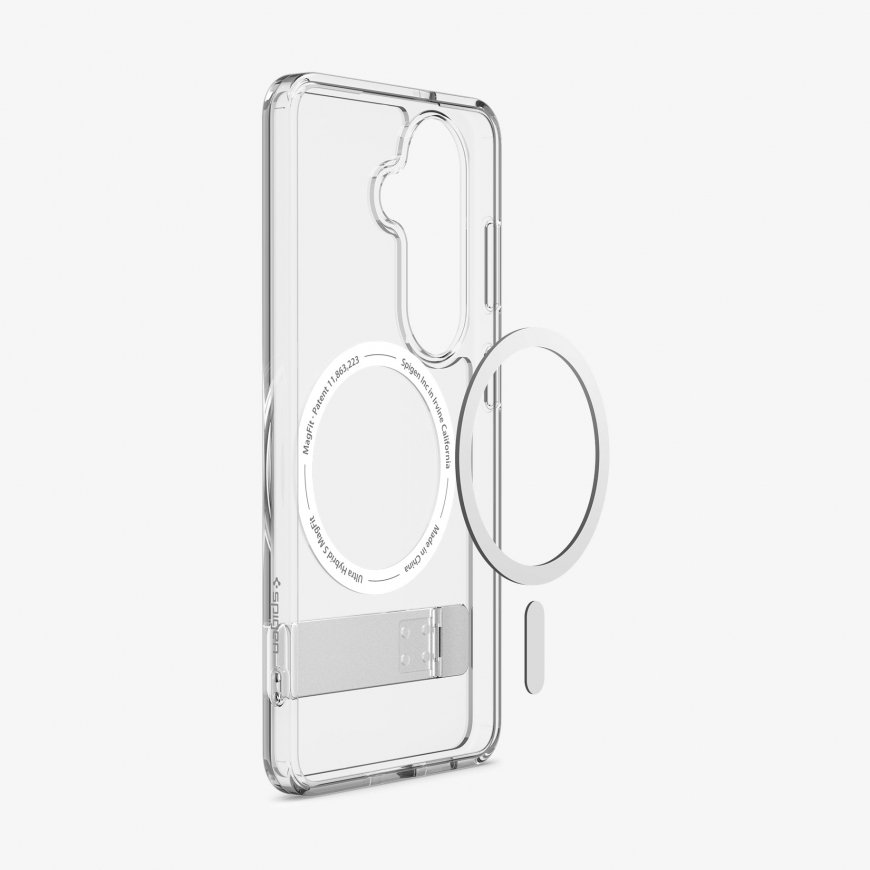 Spigen Ultra Hybrid S (Mag Fit) Galaxy S26 Case Clear White – 3