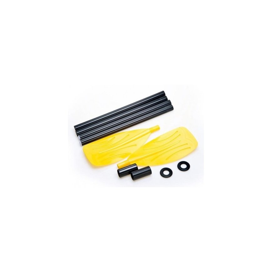 Intex 59623 paddle Multi-purpose paddle Black, Yellow Aluminium, Plastic, Vinyl