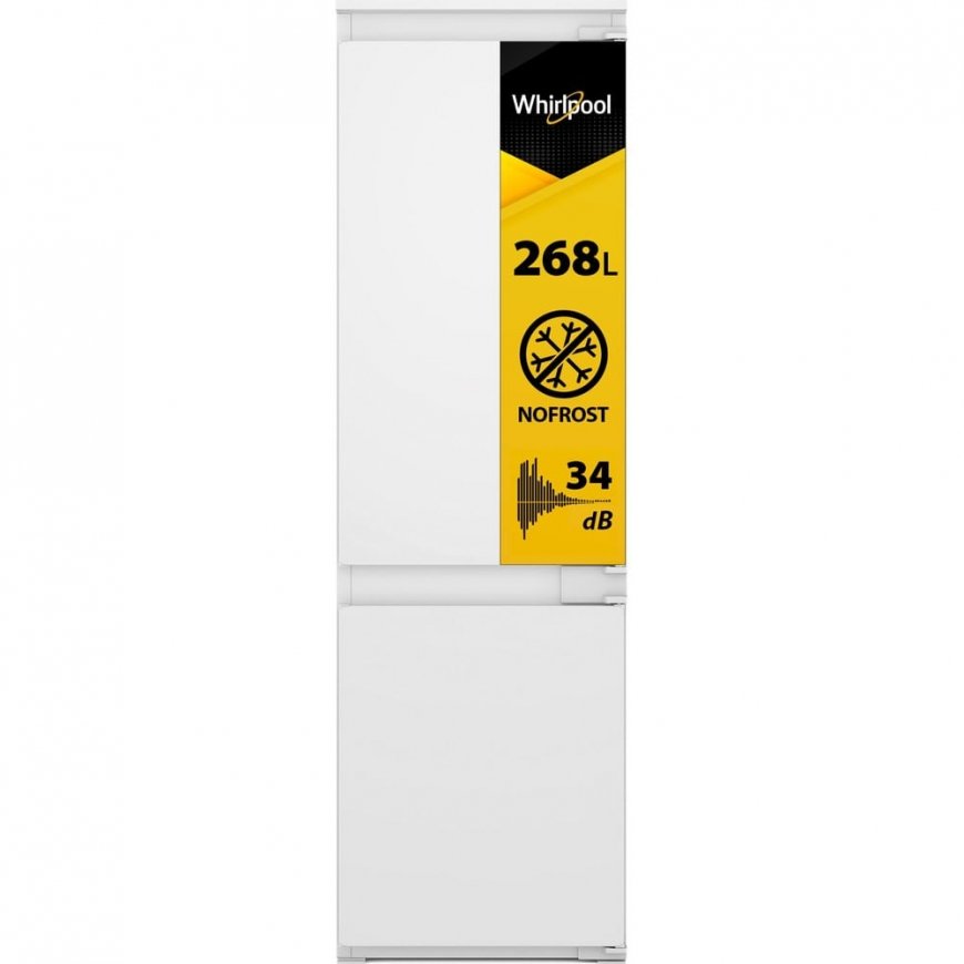 Whirlpool WHC18D051A1 Iebūvēts 268 L Balts