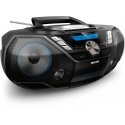 Philips AZB798T/12 портативная стереосистема Аналоговый и цифровой 12 W DAB, DAB+, FM Черный MP3-вос Philips AZB798T/12 портативная стереосистема Аналоговый и цифровой 12 W DAB, DAB+, FM Черный MP3-вос