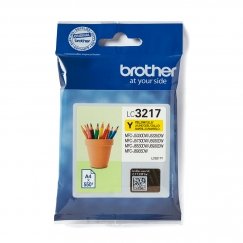 Brother LC3217Y tintes kārtridžs 1 pcs Oriģināls Dzeltens