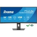 iiyama ProLite XCB3494WQSU-B1 tietokoneen litteä näyttö 86,4 cm (34") 3440 x 1440 pikseliä UltraWide iiyama ProLite XCB3494WQSU-B1 tietokoneen litteä näyttö 86,4 cm (34") 3440 x 1440 pikseliä UltraWide