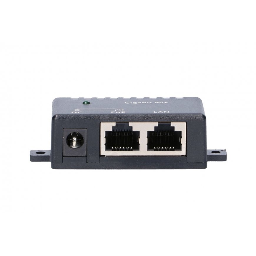 Extralink POE INJECTOR 1 PORT GIGABIT - 1 Gbps - 1-Port Tīkls Gigabit Ethernet 48 V – 4